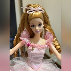 Flower ballerina Barbie collectible